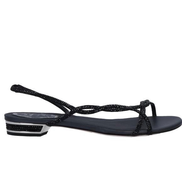 René Caovilla Swarovski Crystals Embellished Sandals - Picture 4 of 15